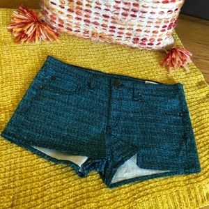 Rag & Bone. Size 30. NWT Tweed Print Biba Shorts.
